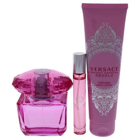 versace women's coffret set|versace woman perfume gift set.